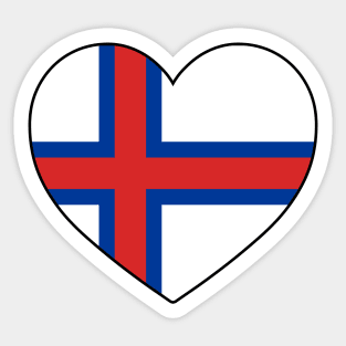 Heart - Faroe Islands _105 Sticker